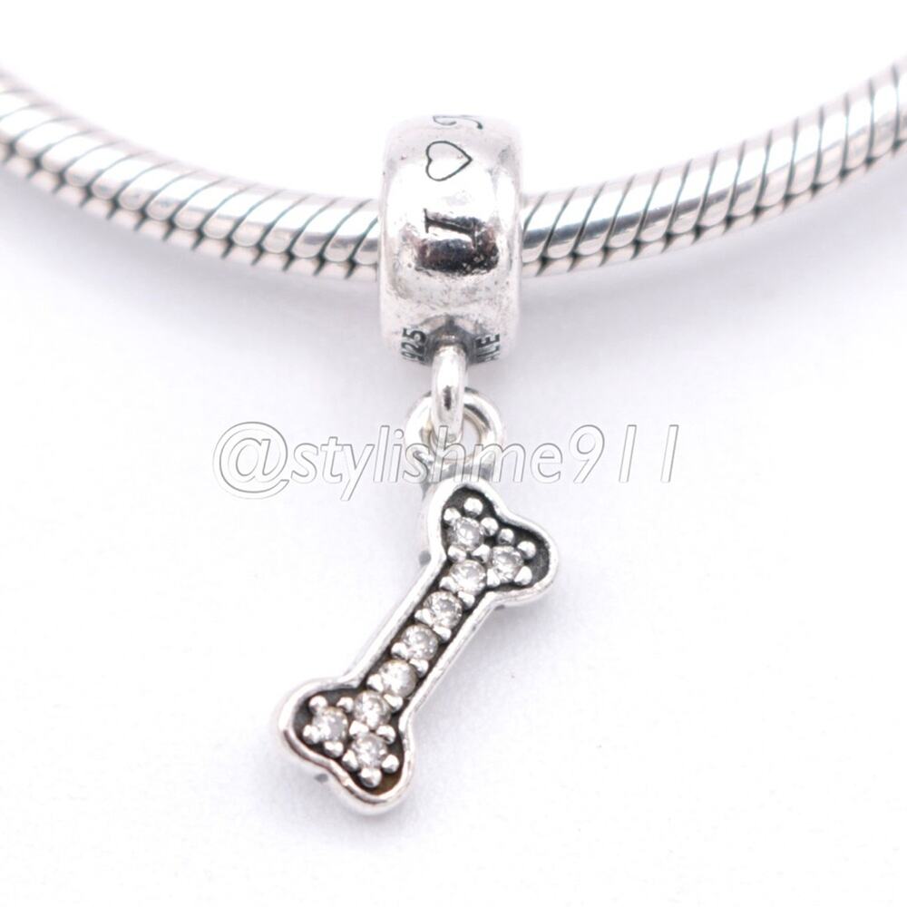 Authentic PANDORA I Love My Dog Dangle - 791263CZ